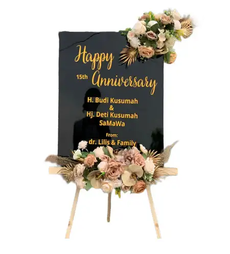 Papan Bunga Akrilik Buaran Kradenan